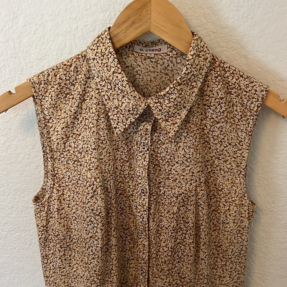 Cotton dress from A.Cheng (Brooklyn Designer) size small.
